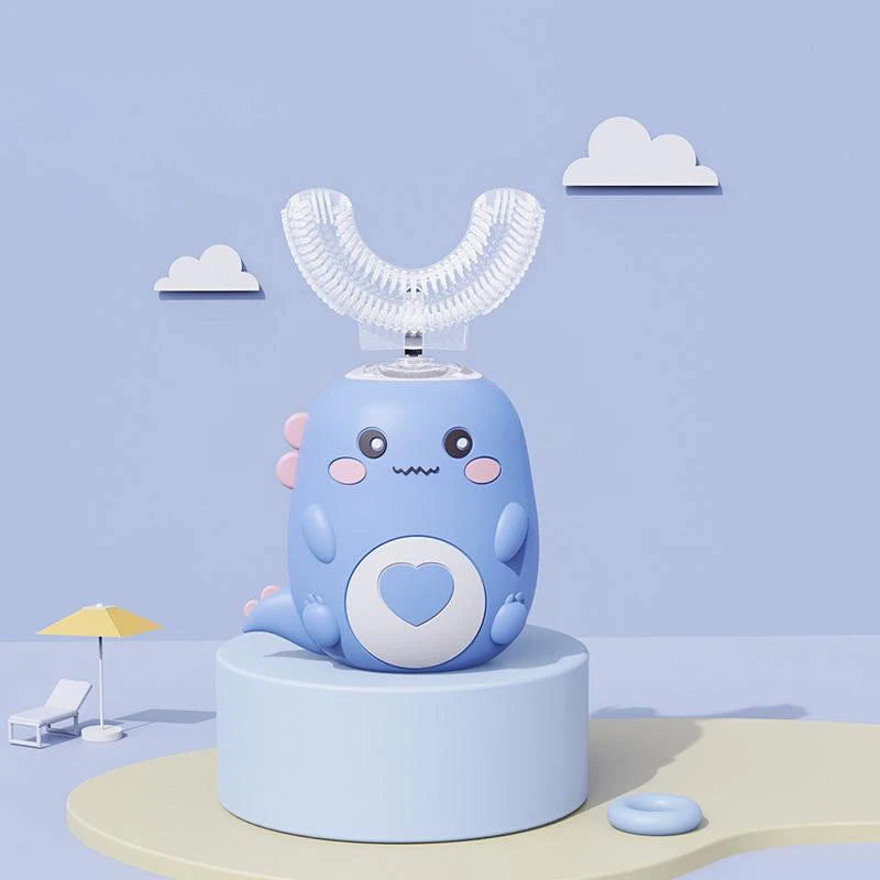 Lubu fun toothbrush for children – Blue model.