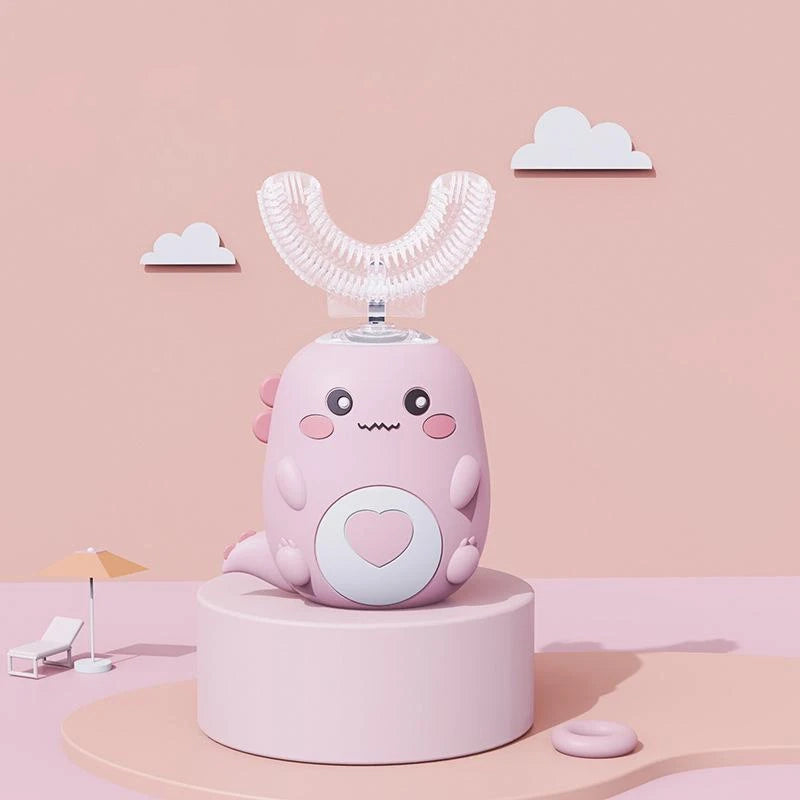 Lubu fun toothbrush for children – Pink model.