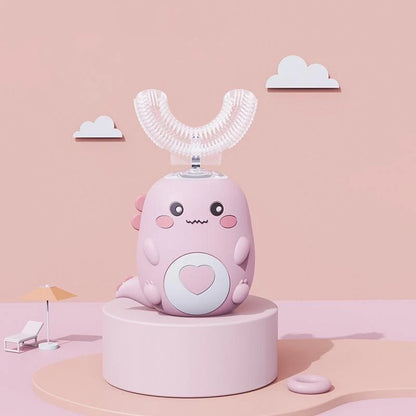 Lubu fun toothbrush for children – Pink model.