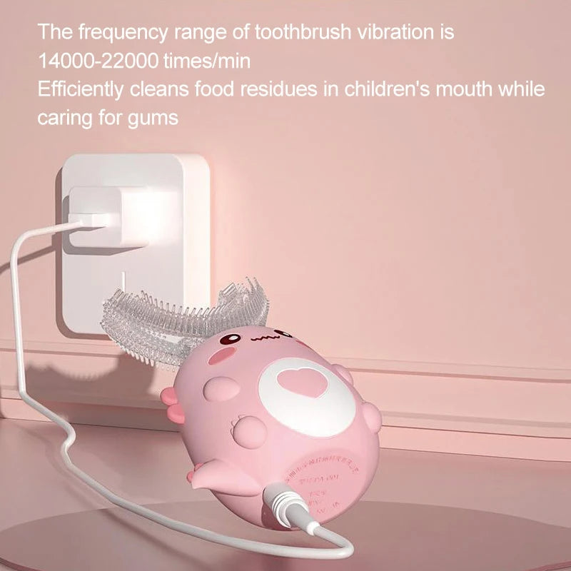 Lubu FunBrush – U-Shaped Toothbrush for Kids (Ages 2–12)
