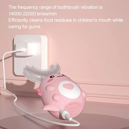Lubu FunBrush – U-Shaped Toothbrush for Kids (Ages 2–12)