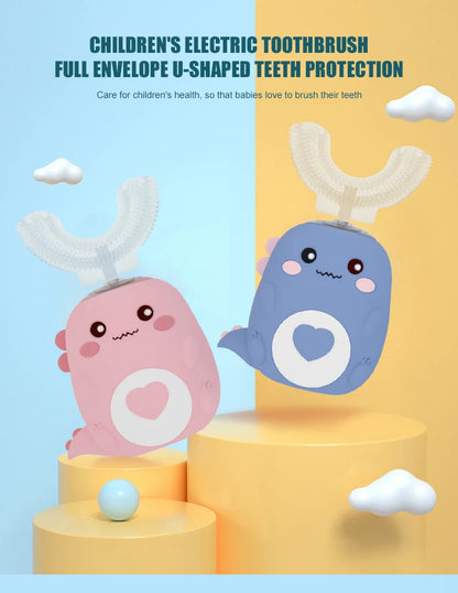 Lubu FunBrush – U-Shaped Toothbrush for Kids (Ages 2–12)